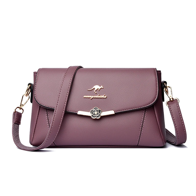 PU Crossbody Bag Casual Elegant Shoulder Bag