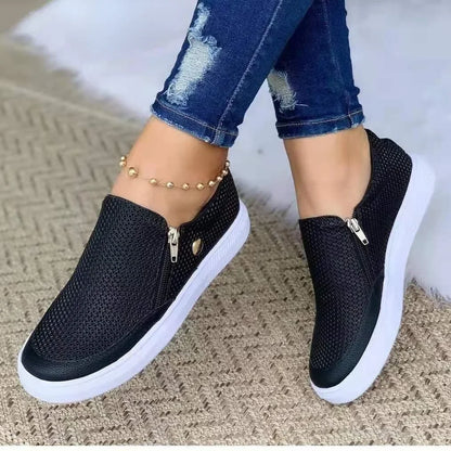 Women's Round Toe Slip On Flats.