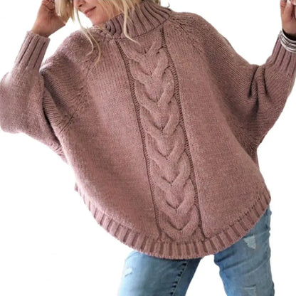 Thick Knit Turtleneck Sweater