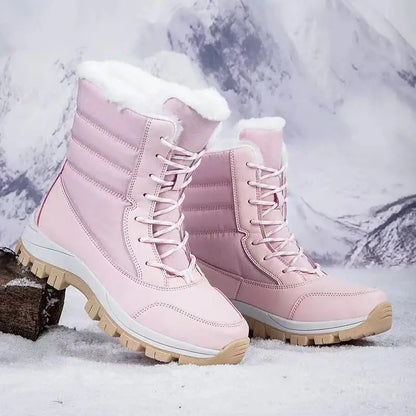 Women's Lace-Up Snow Boots