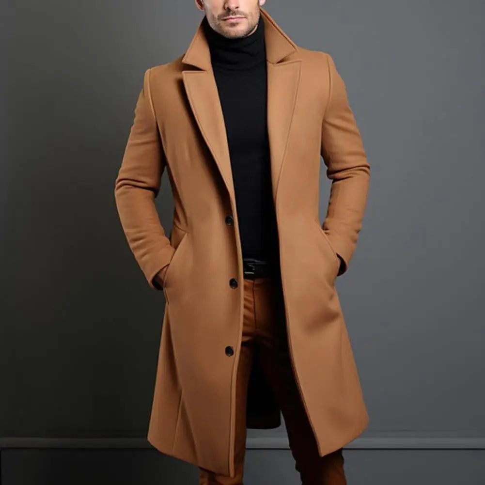 Stylish Men's Woolen Coat