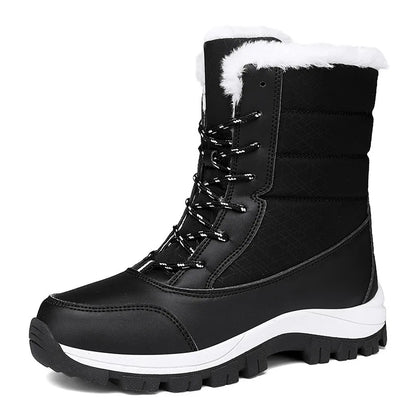 Women's Lace-Up Snow Boots