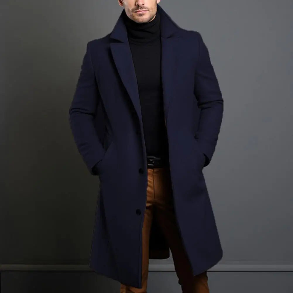 Stylish Men's Woolen Coat